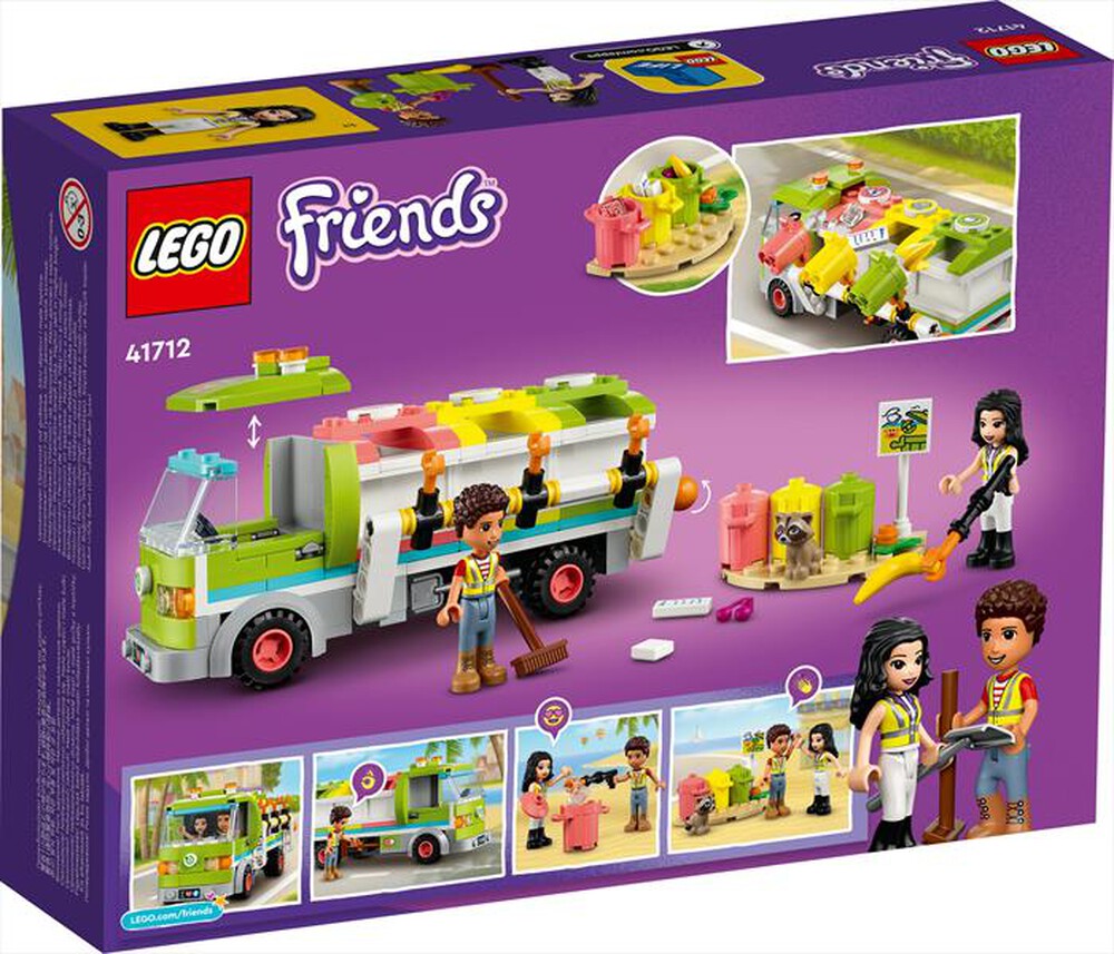 Immagine del prodotto LEGO - FRIENDS CAMION RICICLAGGIO RIFIUTI - 41712