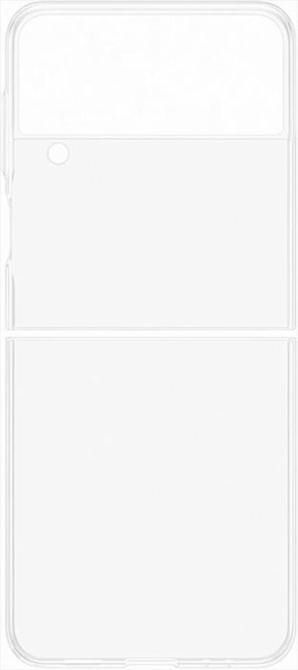 "SAMSUNG - Clear Slim Cover Galaxy Z Flip 4-Trasparente"