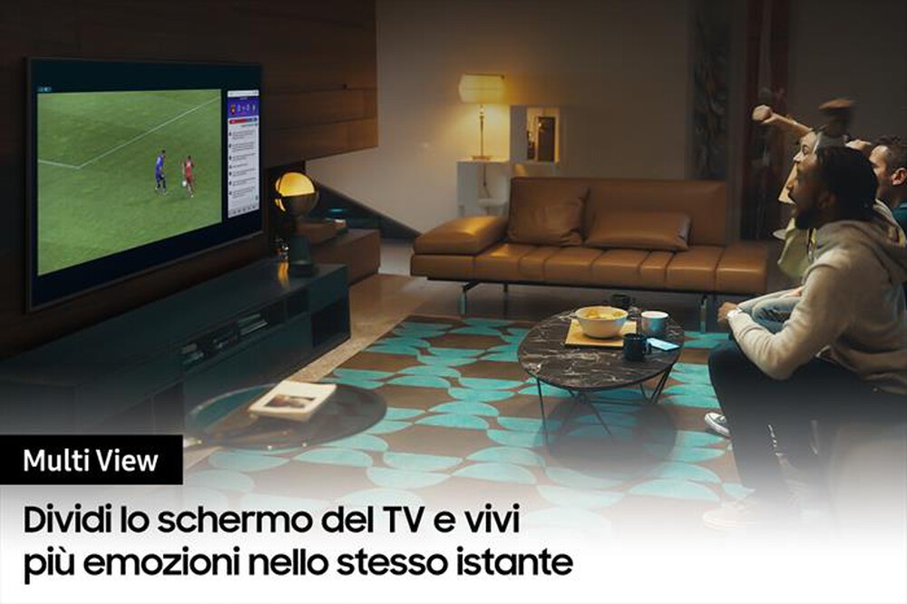"SAMSUNG - Smart TV QLED 4K 43” QE43Q60A-Black"