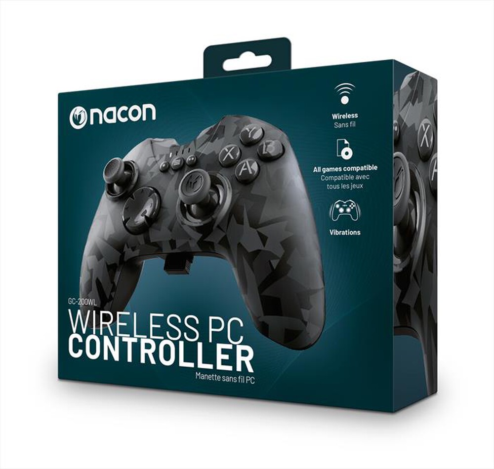 Immagine del prodotto NACON - PC CONTROLLER GAMING WRLS GC-200WL-Camo Grey