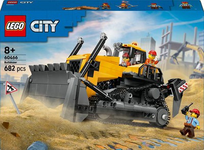 LEGO - CITY BIG VEHICLES Bulldozer giallo 60466