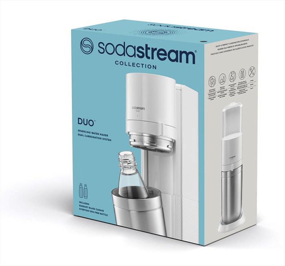 SODASTREAM - Duo-Bianco/Acciaio