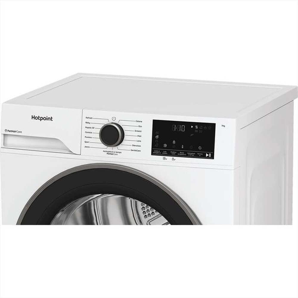Immagine del prodotto HOTPOINT ARISTON - Asciugatrice HPTS 74D BS IT 7Kg-C PETHAIR REMOVAL-Bianco