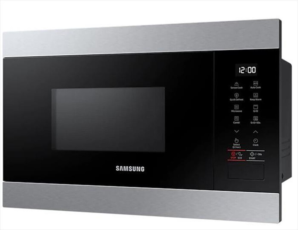 "SAMSUNG - Forno microonde da incasso MG22M74T-Nero e acciaio"