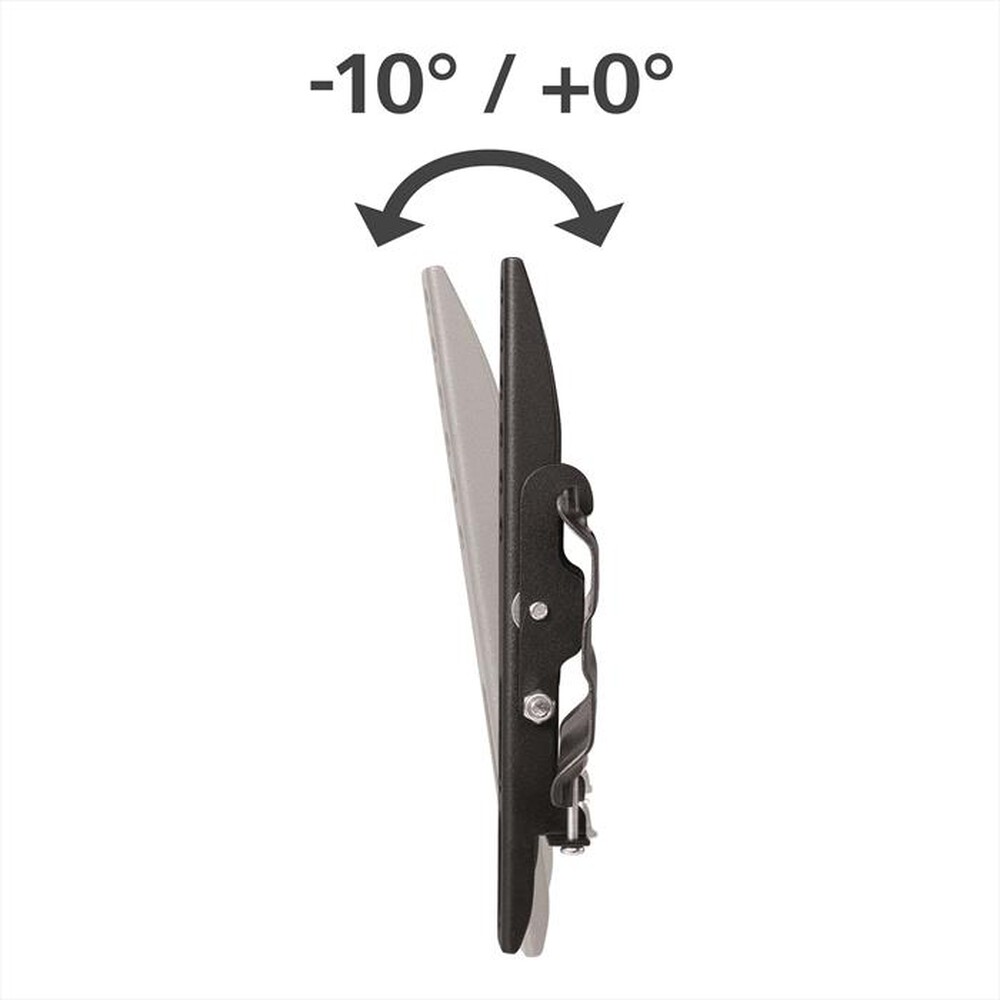 "HAMA - Supporto LCD Inclinabile, 25KG, 2X2-Nero"