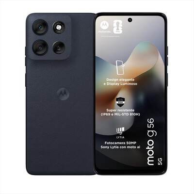MOTOROLA - Smartphone MOTO G56 5G-BLACK OYSTER