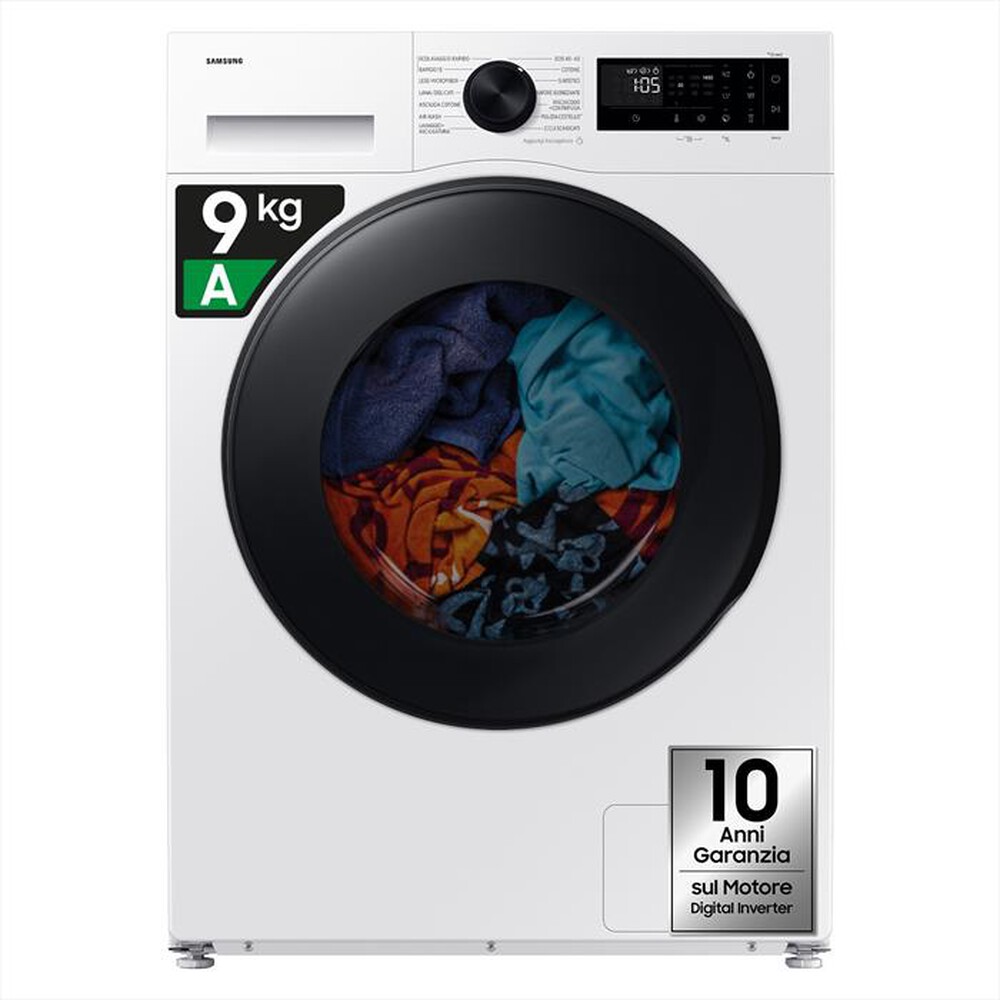 Immagine del prodotto SAMSUNG - Lavasciuga WD90DG5G34BEET 9/5Kg Classe A/E-bianca con obl&ograve; display nero