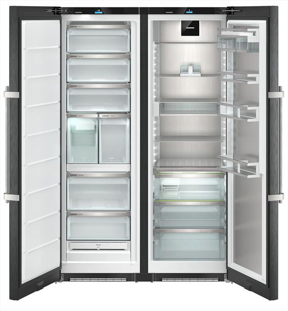 "LIEBHERR - Frigorifero side by side XRFBS 5295 Classe D-BlackSteel"