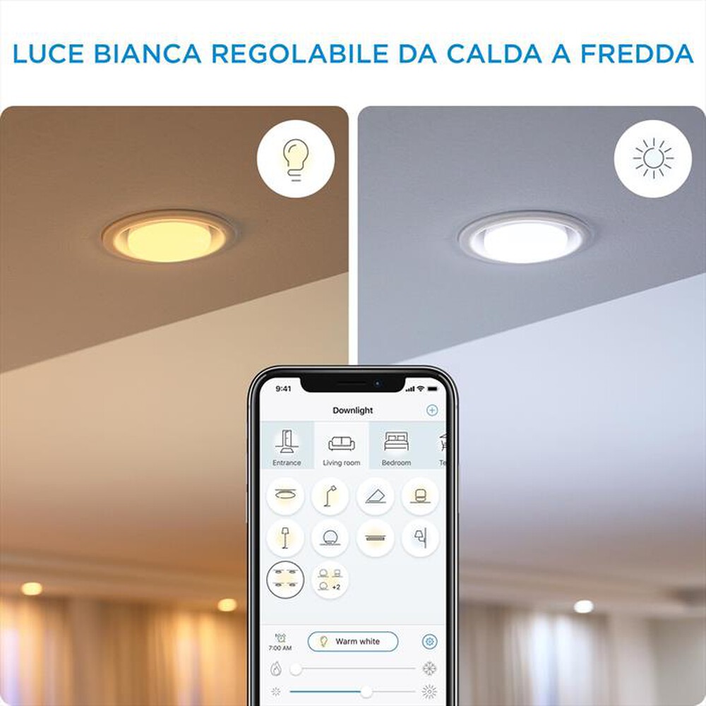 "WIZ - TW CANDELA SMERIGLIATA 40W E14-White"