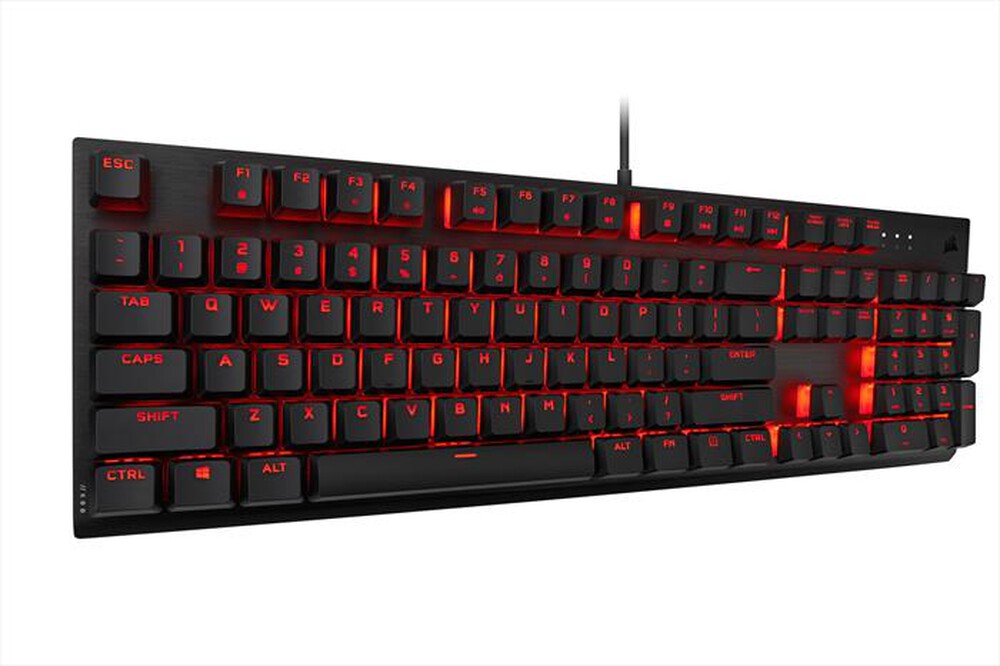 "CORSAIR - Tastiera gaming CORSAIR K60 PRO-Nero/Rosso"