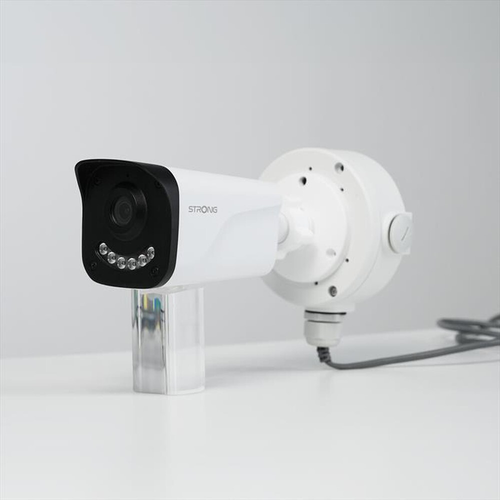 "STRONG - Telecamera PoE IP67 a doppia luce BUL05DL0-P-bianco"