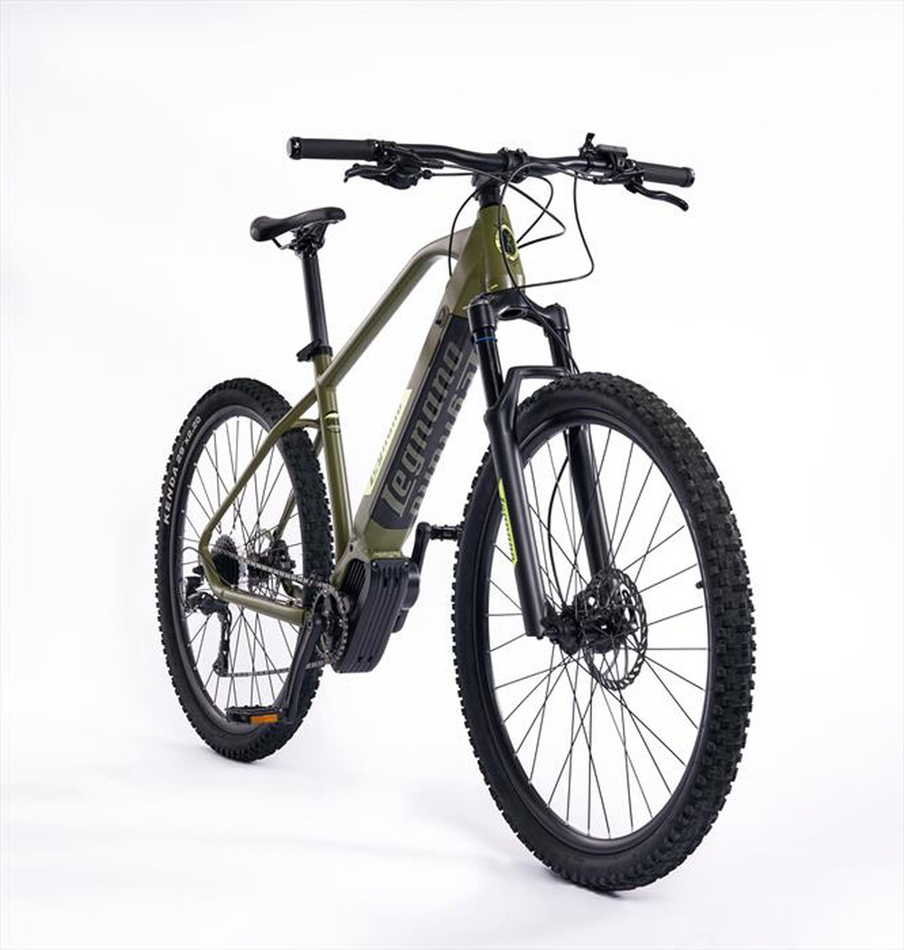 "LEGNANO - E-BIKE MTB FUOCO MARINE TAGLIA 50-Verde"