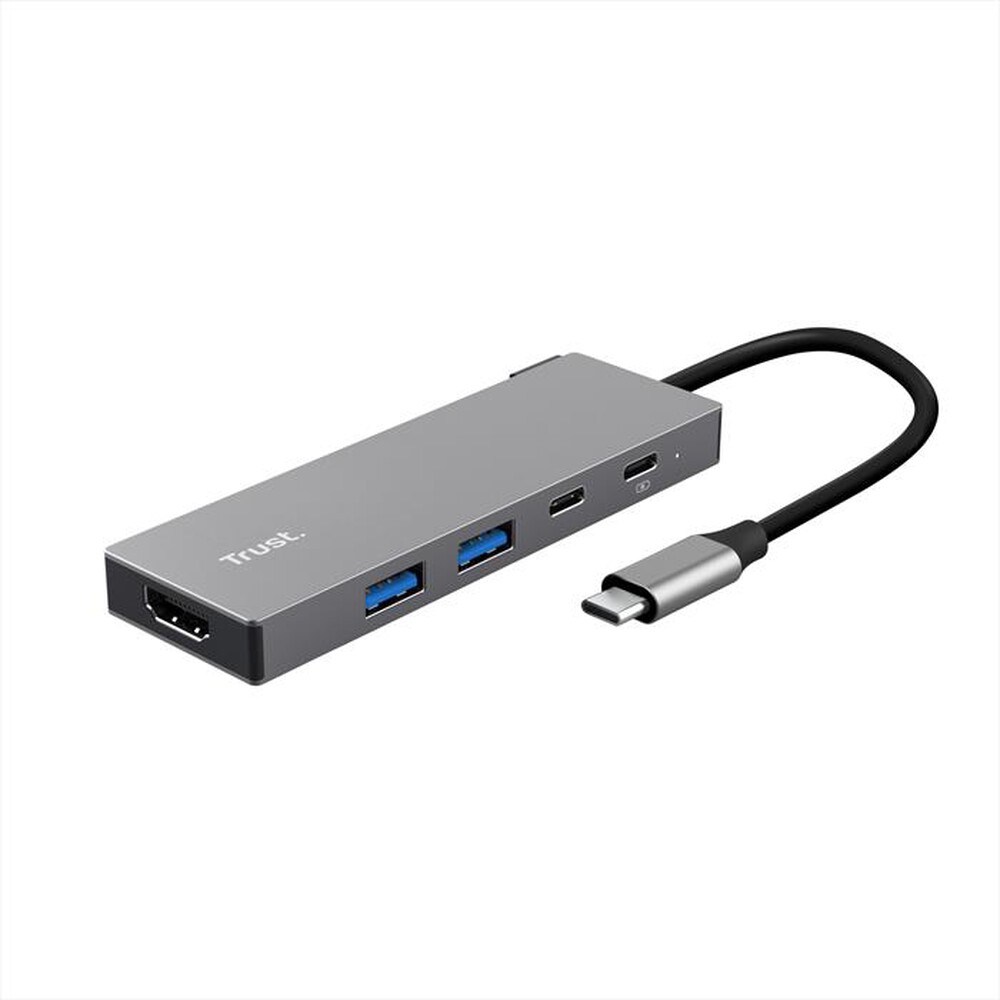 Immagine del prodotto TRUST - Adattatore USB-C multiporta 5 in 1 DALYX-Grey