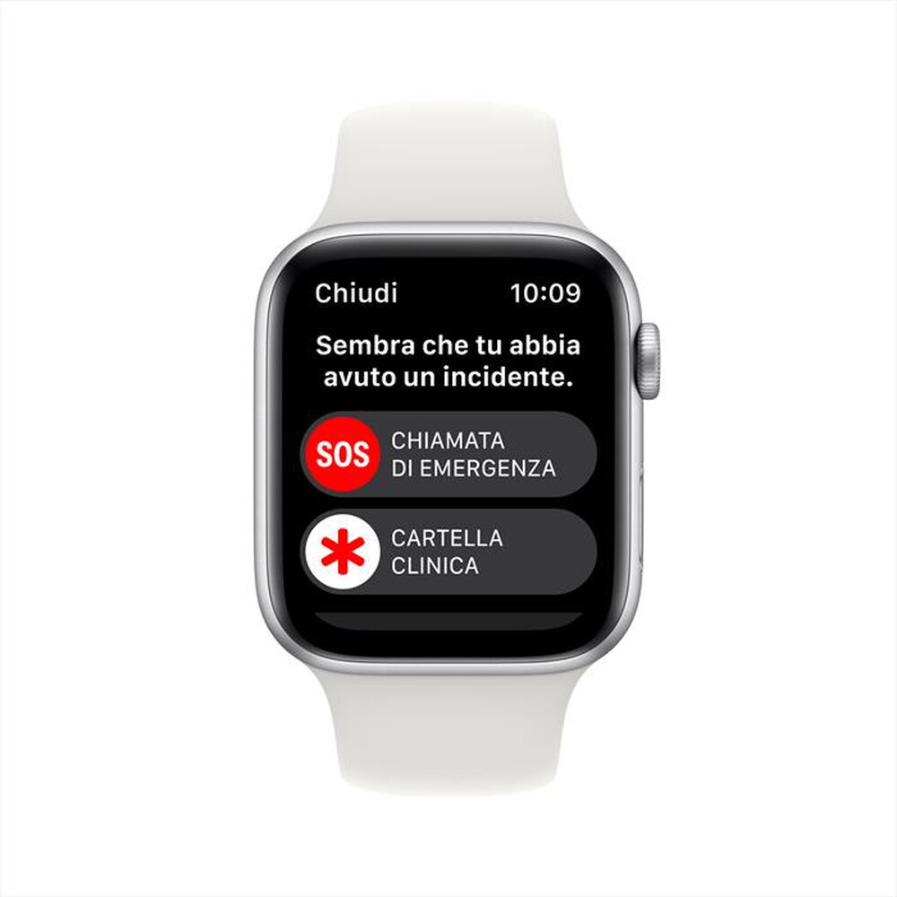 "APPLE - Watch SE GPS + Cellular 44mm Regular-Argento - Bianco"