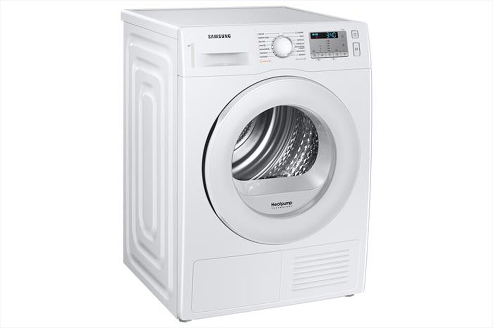 "SAMSUNG - Asciugatrice DV90TA040TH/ET - 9 Kg - A++-bianco con oblò Crystal White"