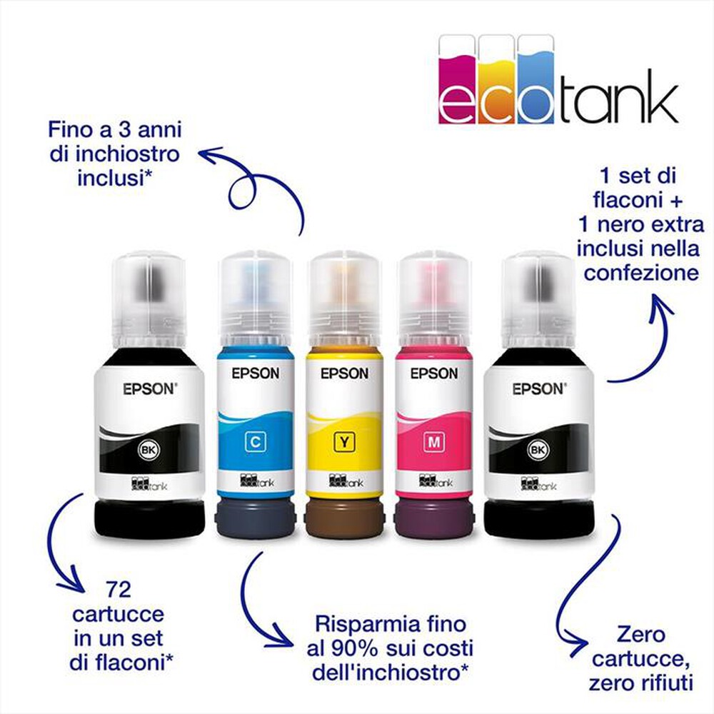 Immagine del prodotto EPSON - ECOTANK ET-3850-Nero