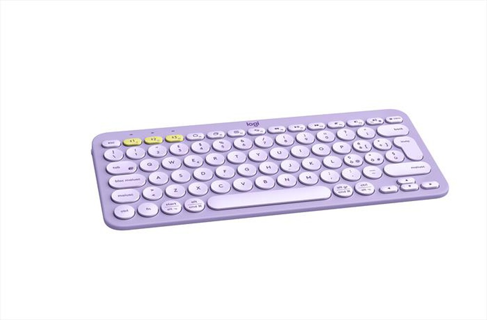 "LOGITECH - Tastiera wireless K380-Lavander Lemonade"