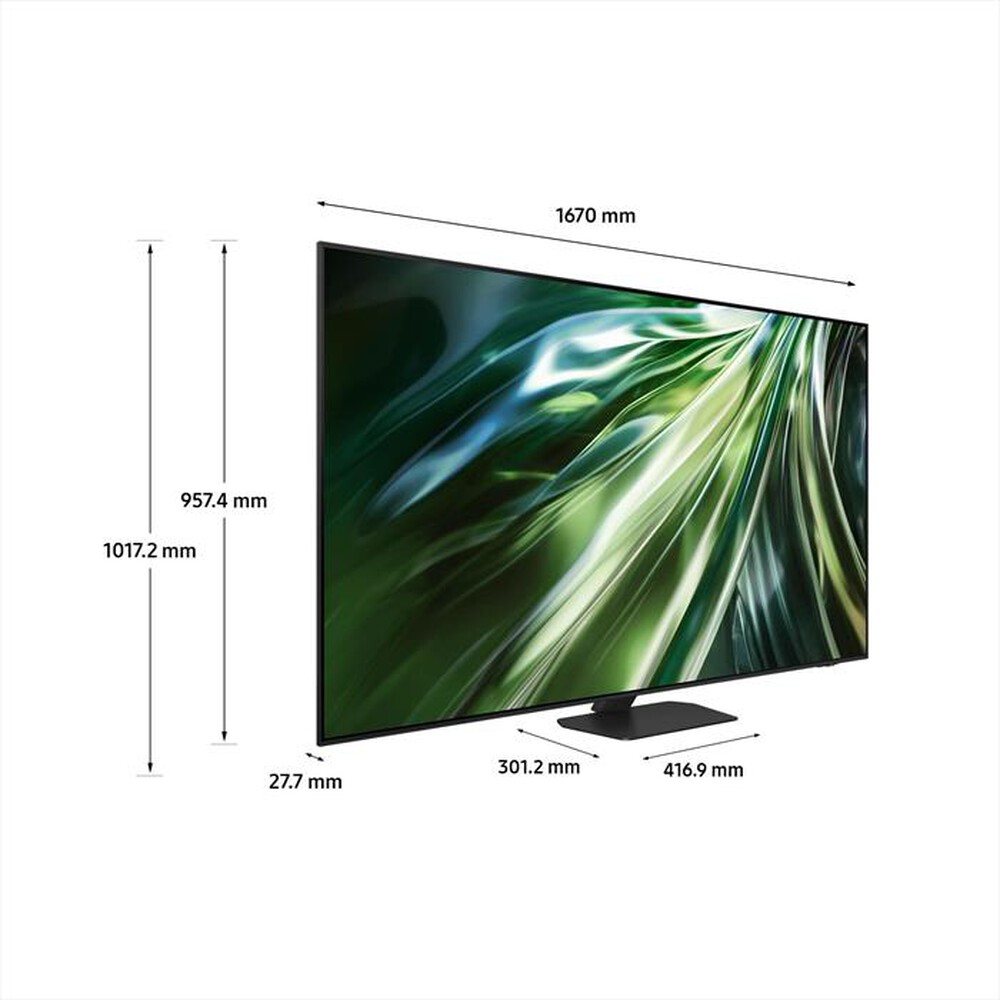 "SAMSUNG - Smart TV Q-LED UHD 4K 75\" QE75QN90DATXZT-Titan Black"