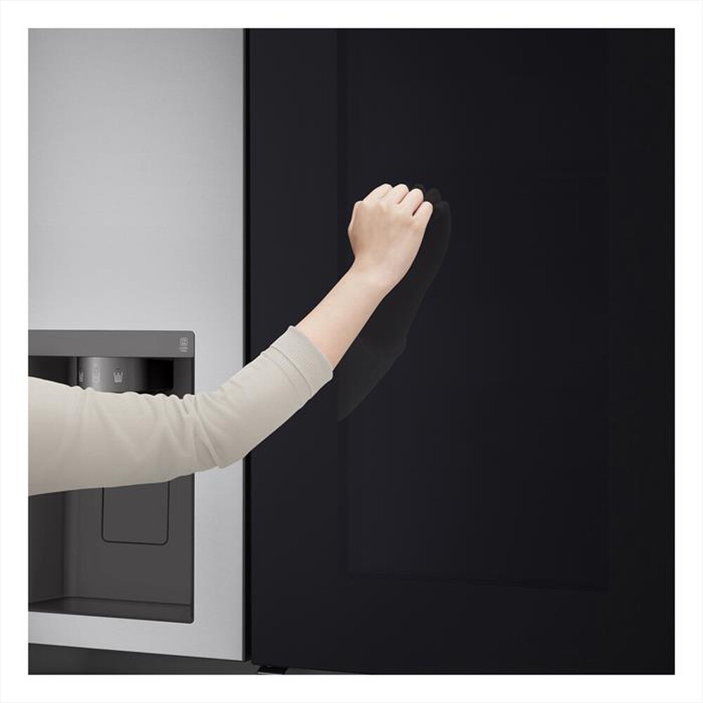 "LG - Frigorifero side by side GSXV80PZLE Classe E 635 l-Inox"