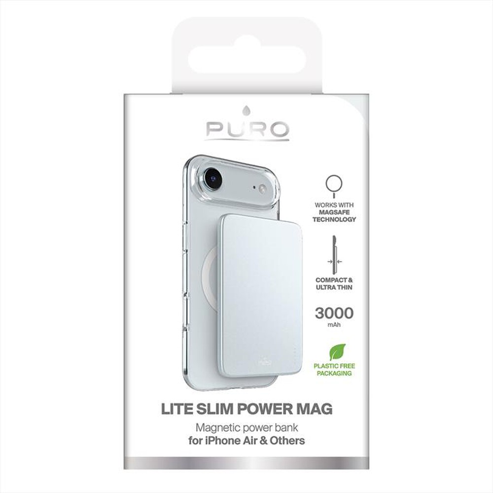 Immagine del prodotto PURO - Powerbank compatibile Magsafe per iPhone Air-Azzurro