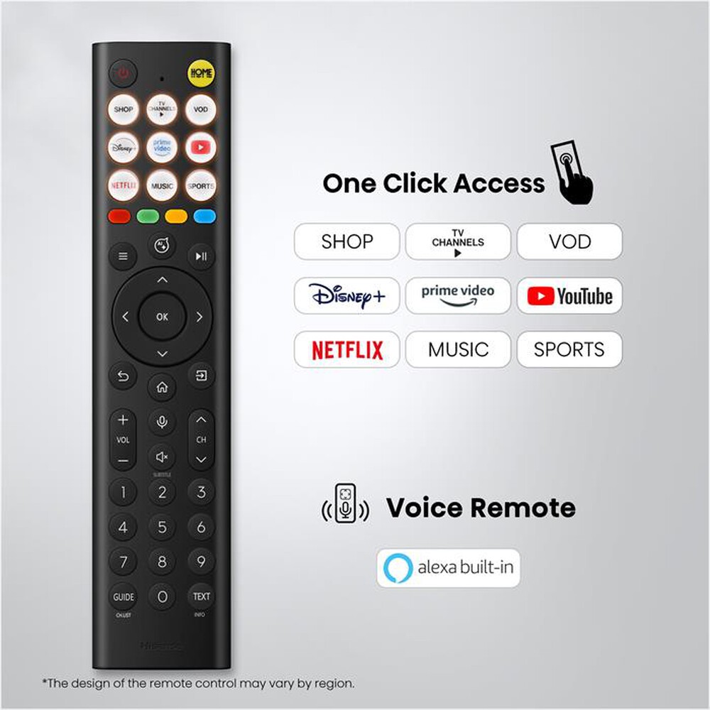 Immagine del prodotto HISENSE - Smart TV QLED 4K 85" 85E79S-NERO