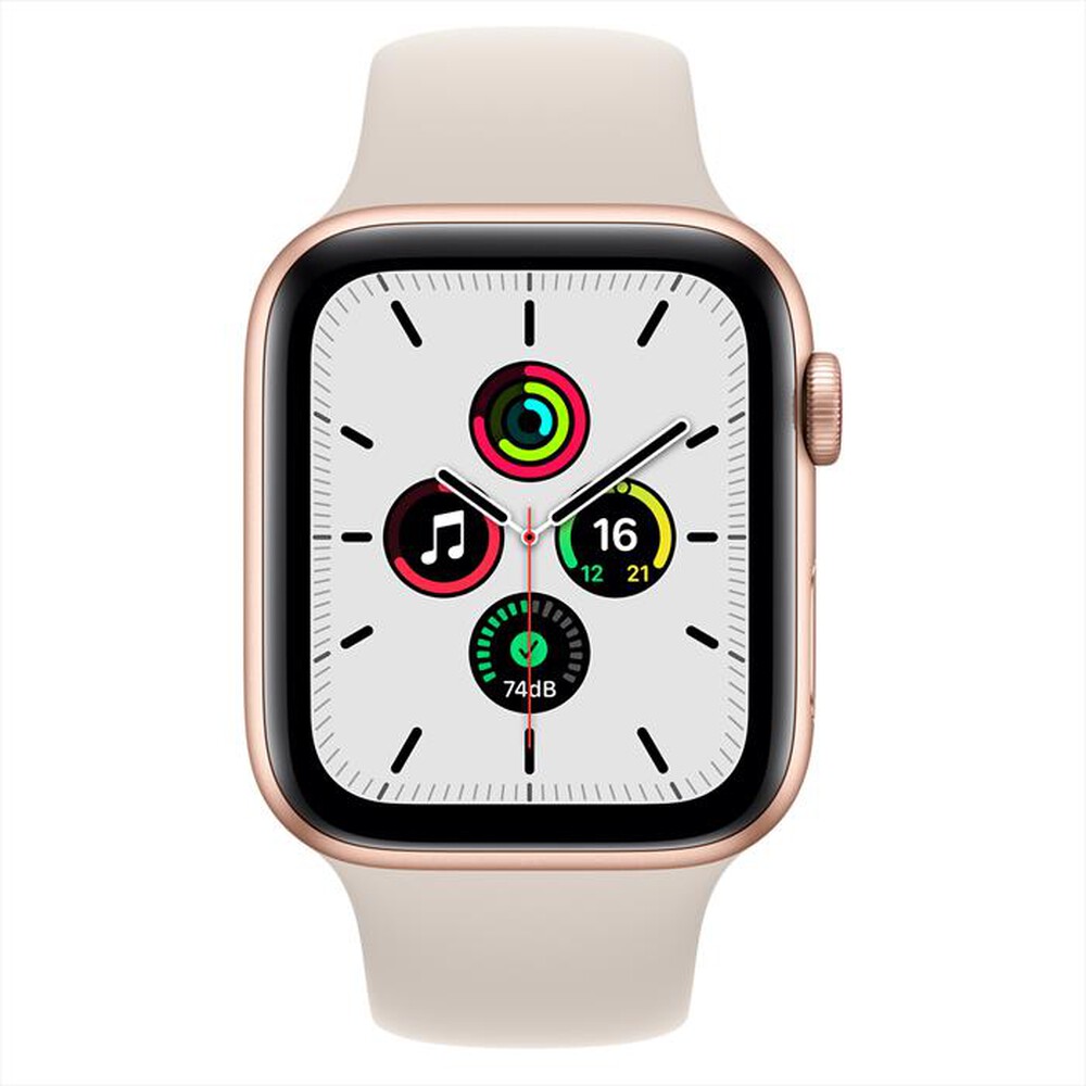 "APPLE - Watch SE GPS+Cellular 44mm Alluminio Oro-Cinturino Sport Galassia"