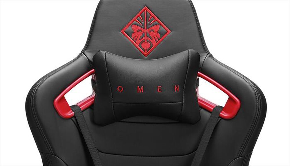 "HP - OMEN BY HP CITADEL GAMING CHAIR-Shadow Black"