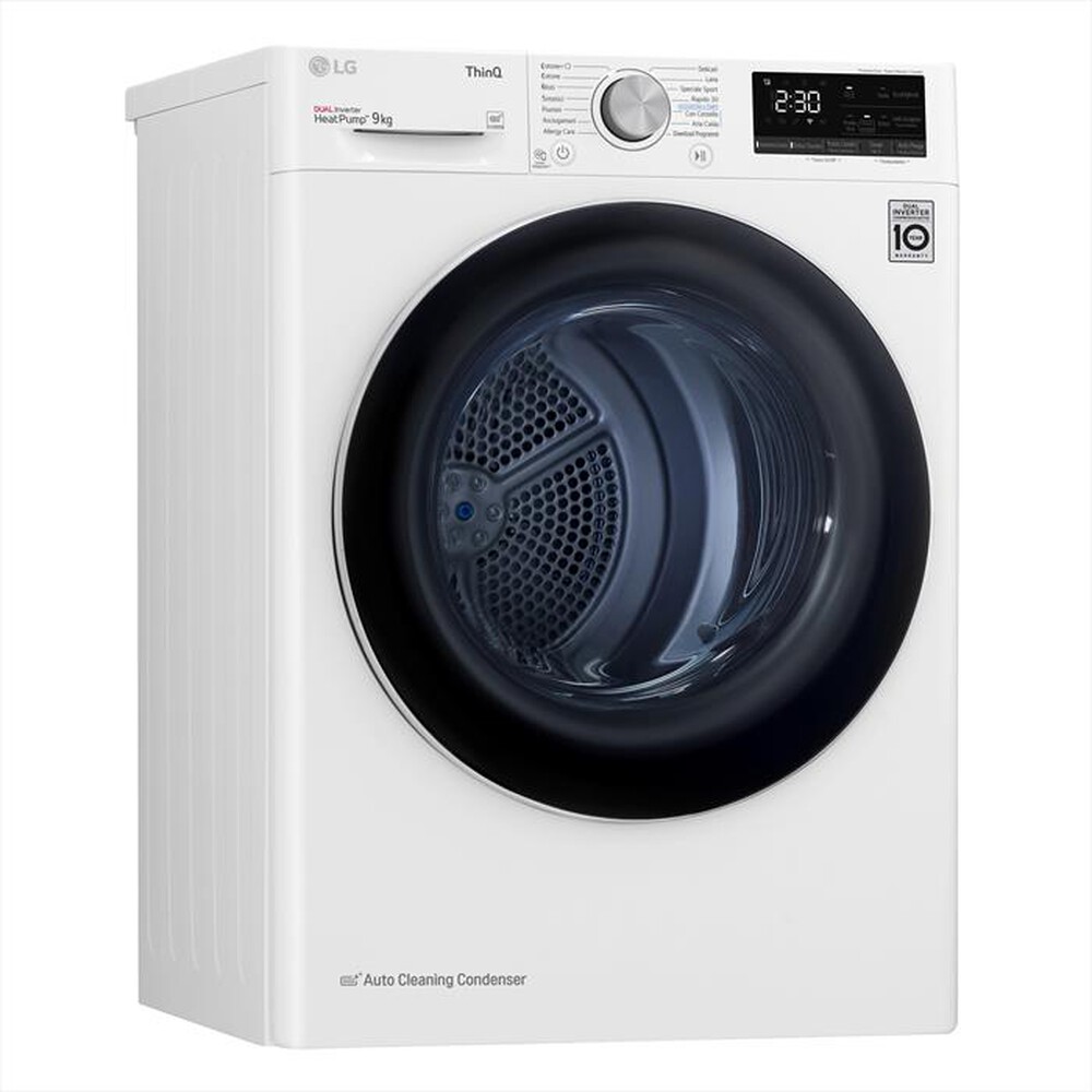 "LG - Asciugatrice RH90V5AV5N - 9 Kg - A++"