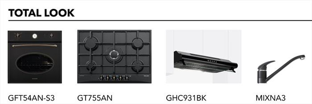 Immagine del prodotto GLEM GAS - Lavello lneare LS286A 2 vasche-ANTRACITE