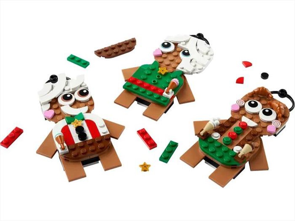 "LEGO - ORNAMENTI DI PAN DI ZENZERO - 40642-Multicolore"