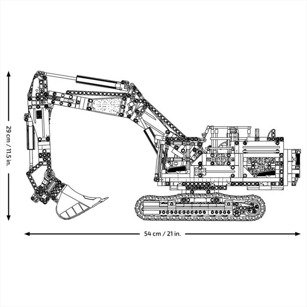 Immagine del prodotto LEGO - TECHNIC Escavatore Volvo EC500 Hybrid 42215