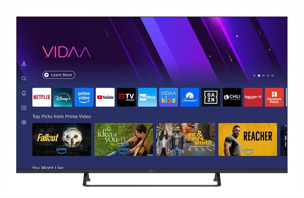 Immagine del prodotto TELESYSTEM - Smart TV Q-LED UHD 4K 50" TS50 FLQLED SMV15-BLACK