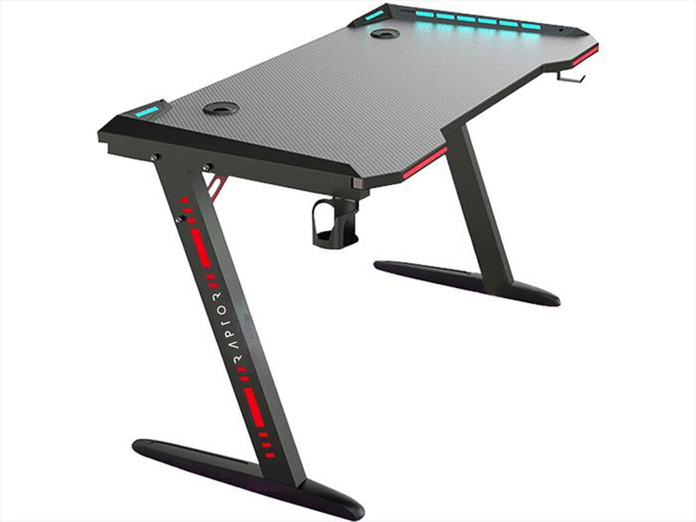 "RAZER - Tavolo da gioco RAPTOR-Nero"