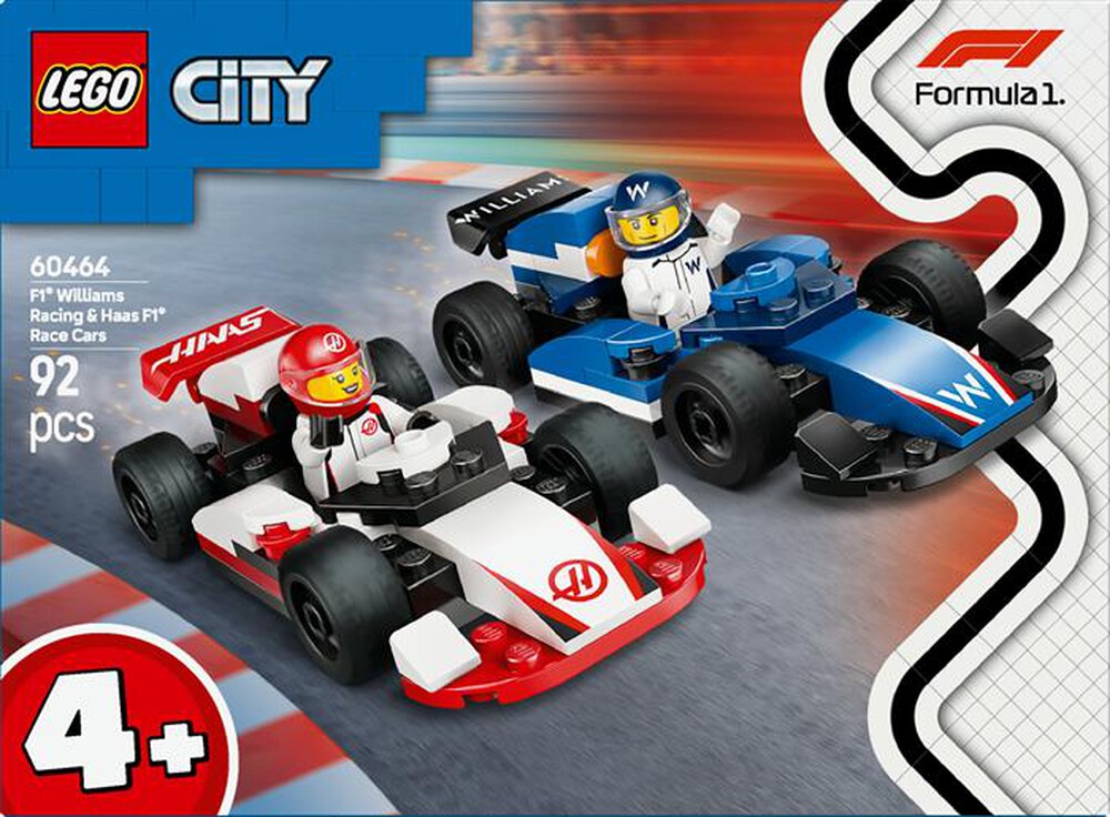 Immagine del prodotto LEGO - CITY F1 Monoposto Williams Racing e Haas F1&reg; 60464