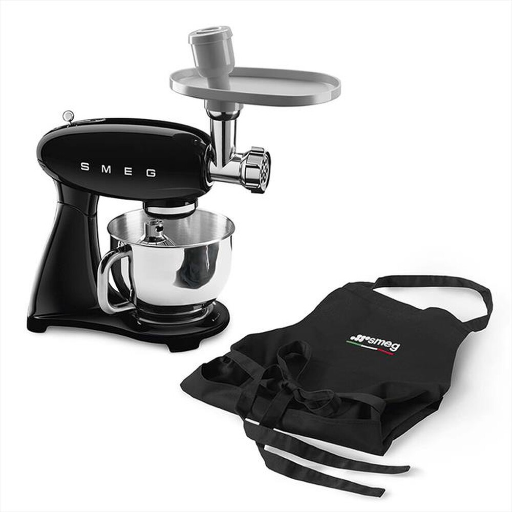 "SMEG - Impastatrice Full Color 50's Style – SMF03BLEU-NERO"