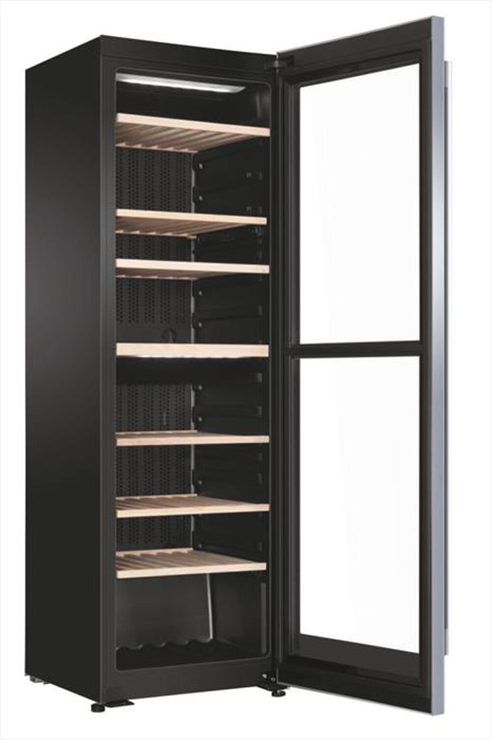 "HAIER - Cantinetta WS137GDNFI Classe F 137 bottiglie-Nero"