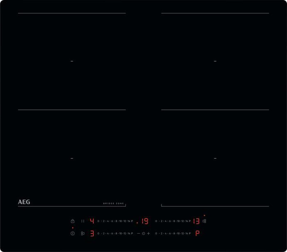 AEG - Piano cottura elettrico TO64IM0BIB 58 cm-Nero