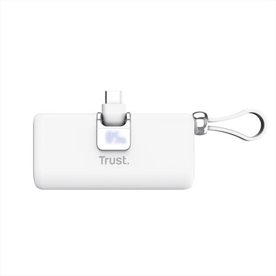 TRUST - PACTO 5000 PD POCKET POWERBANK WHT-White
