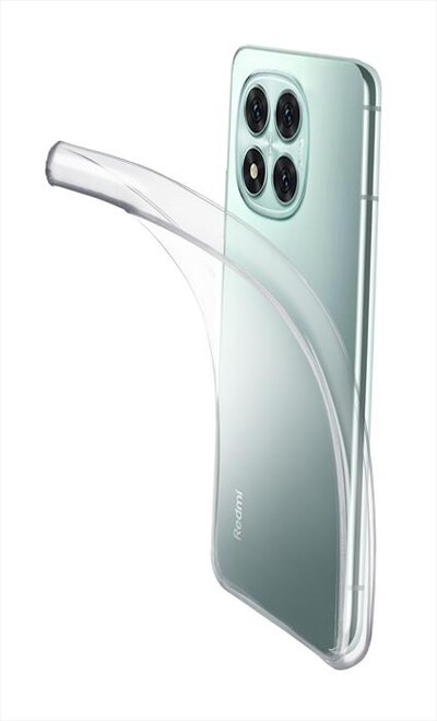 CELLULARLINE - Cover FINE per Redmi Note 14 Pro 5G-Trasparente