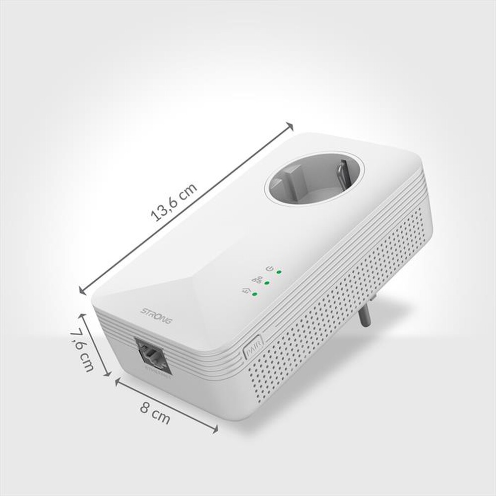 Immagine del prodotto STRONG - Kit 3 pezzi powerline POWERL1000TRIEUV2-bianco