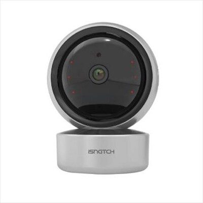 ISNATCH - HEYCAM PRO - TELECAMERA WI-FI MOTORIZZATA HD-2K PE-Argento