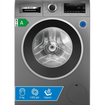 BOSCH - Lavatrice WGG244ZRIT 9 Kg Classe A-GRIGIA ANTRACITE