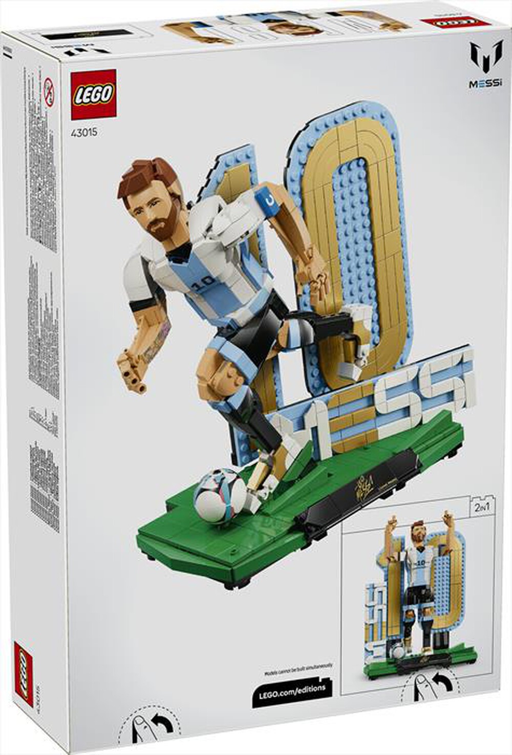 Immagine del prodotto LEGO - EDITIONS Lionel Messi Leggenda del calcio - 43015