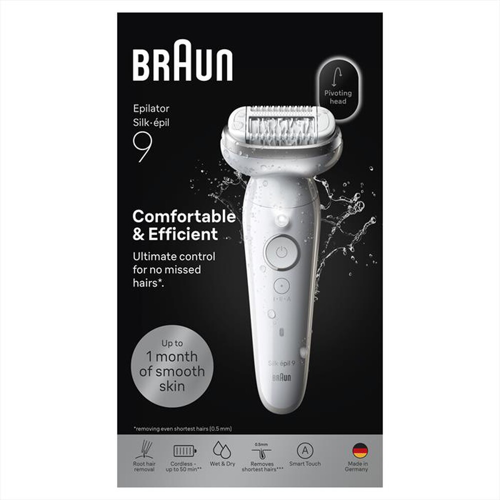 Immagine del prodotto BRAUN - Epilatore Wet & Dry LEGEPIL SES9-000 SILV BOX MN-ARGENTO