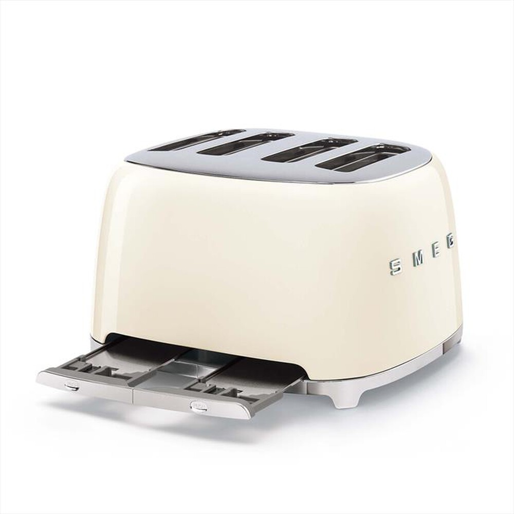 "SMEG - Tostapane 50's Style 4x4 fette – TSF03CREU-panna"