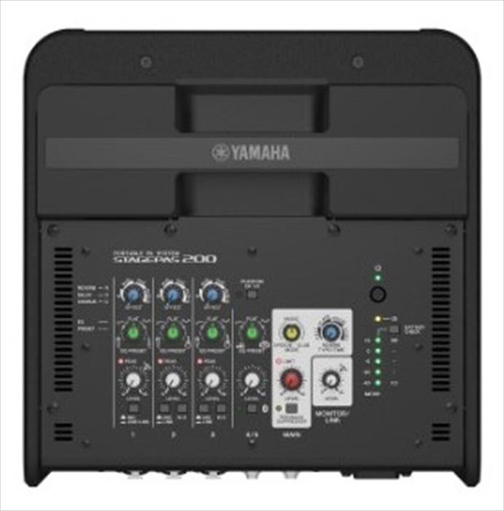 "YAMAHA - Sistema audio portatile STAGEPAS200BTR-Black"