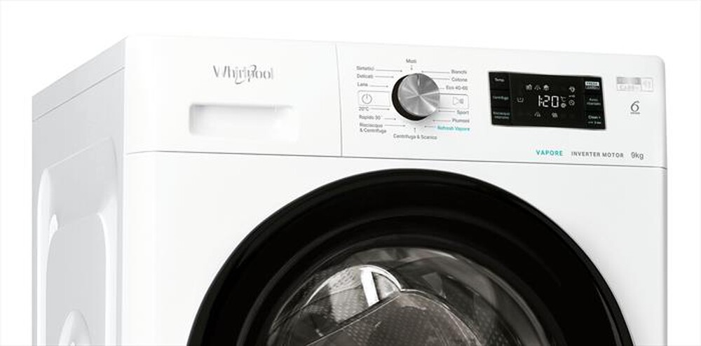 "WHIRLPOOL - Lavatrice FFB D96 BV IT 9 Kg Classe A-Bianco"