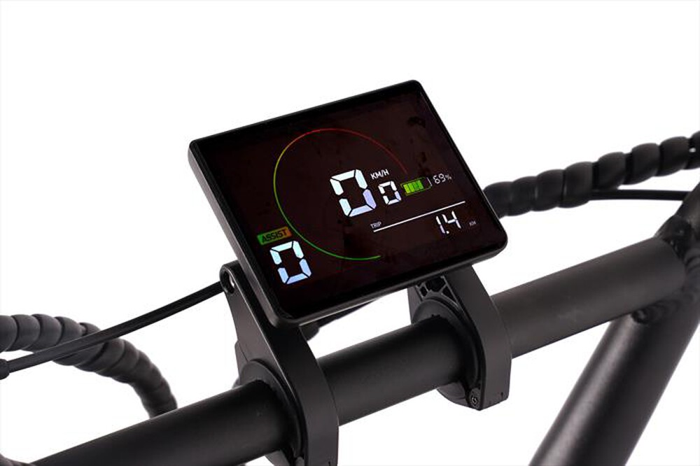 Immagine del prodotto SMARTWAY - FAT BIKE 20" K1 TELAIO IN ALLUMINIO MOTORE 48V-Inox/Nero