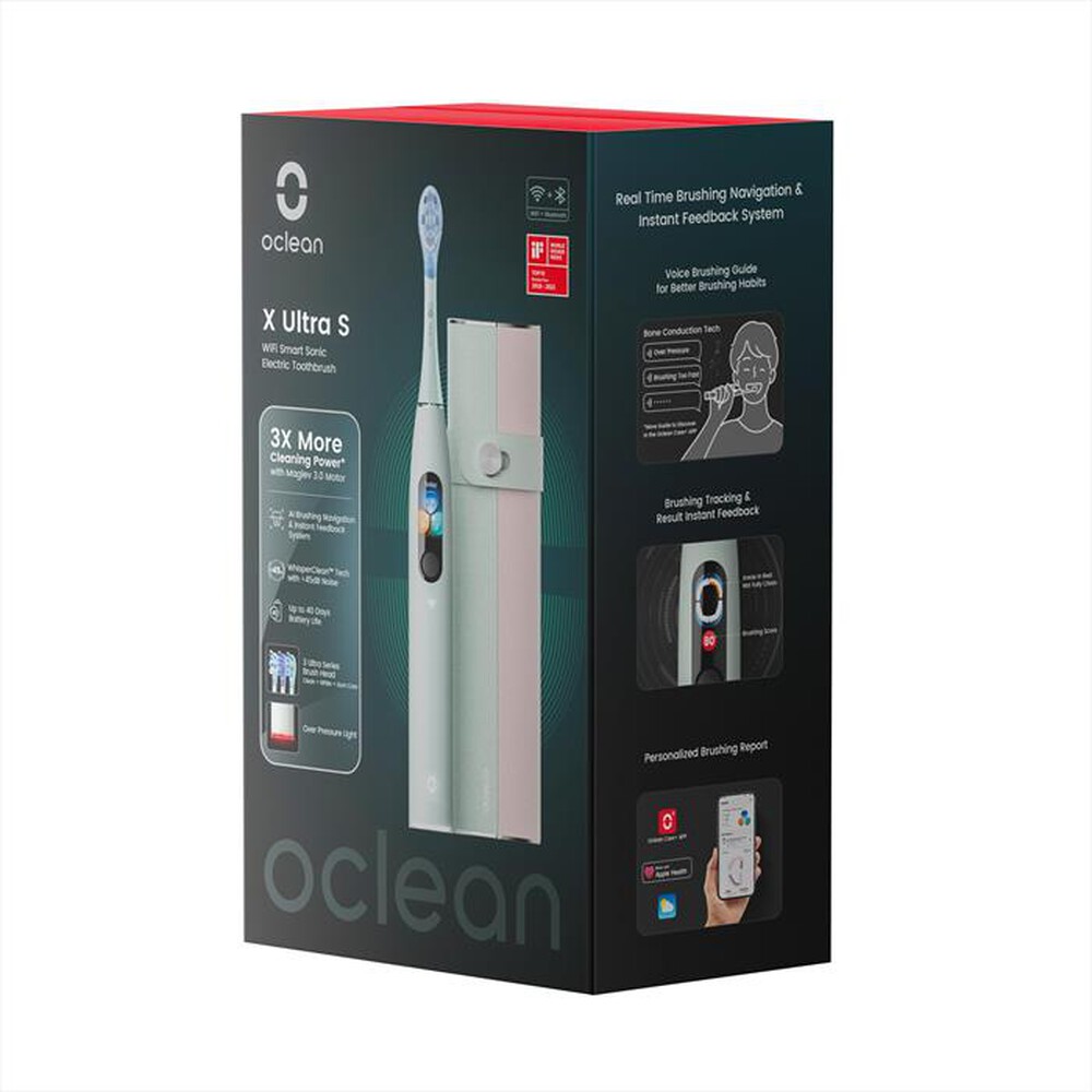 "OCLEAN - Spazzolino elettrico X ULTRA S-Green"