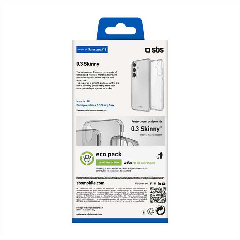 Immagine del prodotto SBS - TESKINSAA16-Trasparente